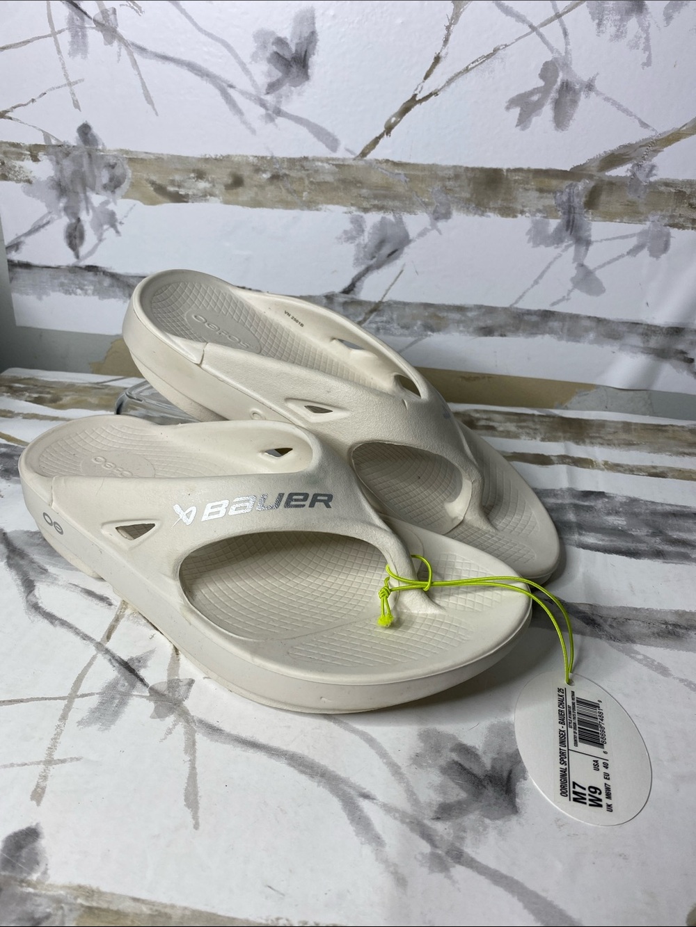 OOFOS OOriginal Sport Bauer Chalk 25 New